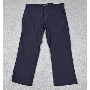 UB Tech Pants Mens Size 42x30 Blue Comfort Waist Chino Stretch UPF 50 Travel NEW